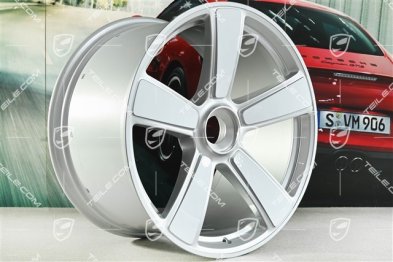 20+21" Sport Classic wheel rim set, 9,5J x 20 ET44 + 12J x 21 ET70, white