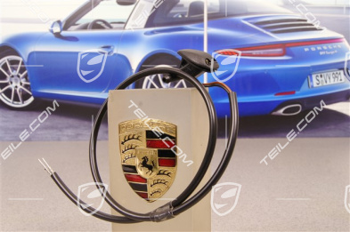 Windscreen NOZZLE, black, heatable,  L