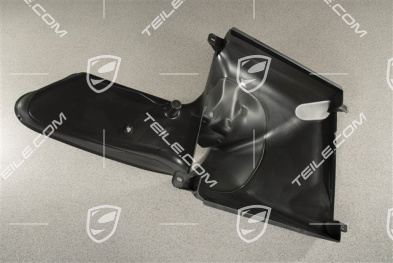 Air guide / duct, lateral, R