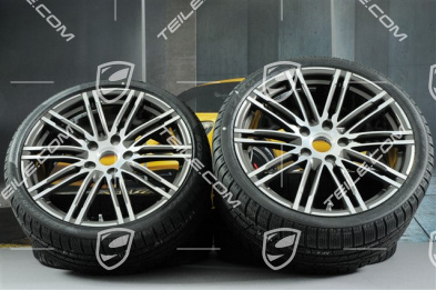 20-inch Turbo III winter wheel set, 8,5J x 20 ET51 + 11J x 20 ET70 + NEW Pirelli winter tyres 245/35 ZR20 + 295/30 ZR20, with TPMS