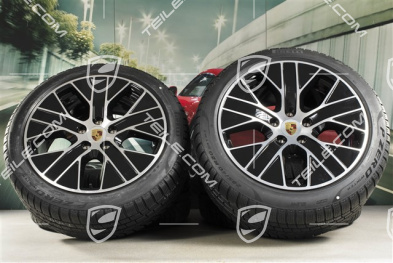 20-inch Turbo Aero winter wheel set, rims 9J x 20 ET54 + 11J x 20 ET60, Pirelli winter tyres 245/45 R20 + 285/40 R20