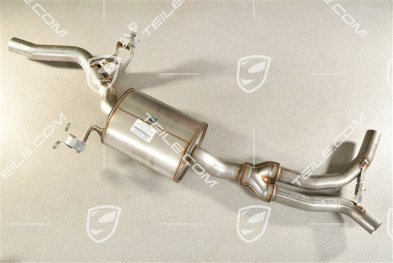 2,0L, tłumik układu wydechowego, część środkowa