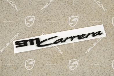 Logo/inscription "911 Carrera", black