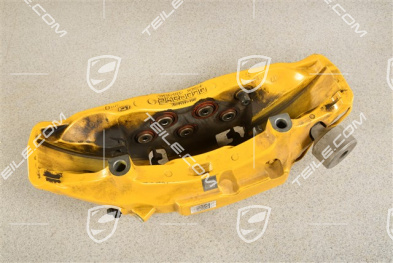 PCCB brake calliper, yellow, L