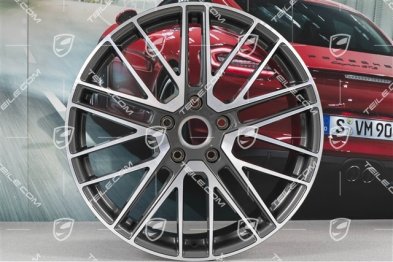 21-inch wheel rim set Turbo Design II / Turbo V, 9,5J x 21 ET71 + 11,5J x 21 ET69