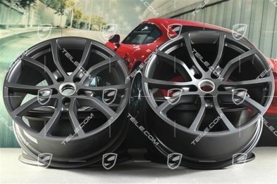 21" Felgensatz Exclusive Design, 11J x 21 ET49 + 9,5J x 21 ET46, für den Cayenne Coupé, vesuvgrau
