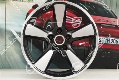 20-inch wheel Sport Classic "50 years 911", 11,5J x 20 ET48, in black satin matt