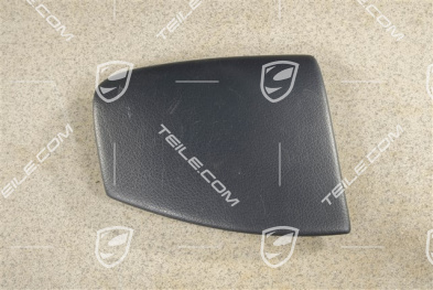 Blende für Mittelkonsole, Kunstleder, Metropolblau, R