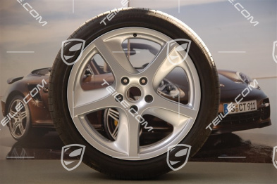 20" Sport Techno Sommerräder Satz, Felgen 9J x 20 ET60 + 10J x 20 ET55, Reifen 275/40 R20Y