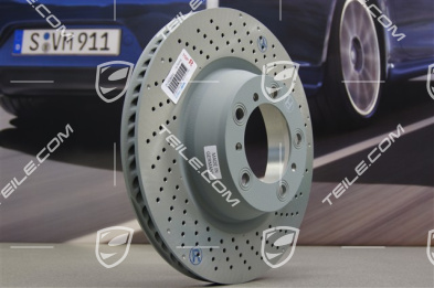 Brake disc, Turbo 07-12 / GT3 -08, R