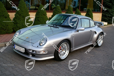 Turbo S rear spoiler, incl. rear bonnet (engine lid), without grilles
