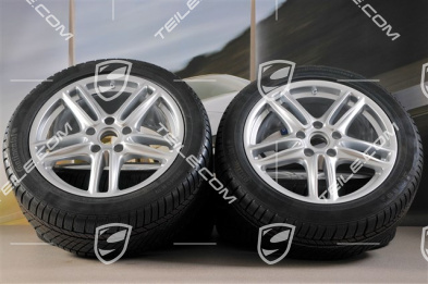 19" Panamera TURBO koła zimowe, komplet, felgi 9J x 19 ET 60 + 10J x 19 ET61 + opony Continental 255/45 R19+285/40 R19, z czujnikami ciśnienia RDK