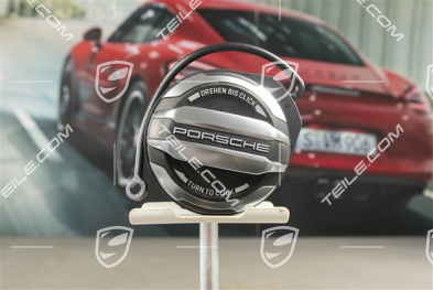 Exclusive Design Tankdeckel, Aluminium-Optik