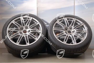 21" Koła letnie SportEdition, GTsrebrny metalik, 4x felgi 10J x 21 ET 50 + 4x opony 295/35 R 21 107Y XL, z czujnikami ciśnienia 2014->