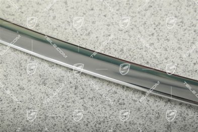 Front door Trim strip, upper, Galvano silver, L