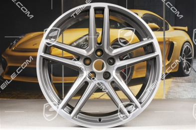20" Felgensatz "Macan Turbo", 9J x 20 ET26 + 10J x 20 ET19, BORBET, Titan