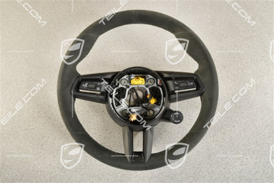 Sportlenkrad GT Sport Chrono Paket Plus, Alcantara Race Tex, Schwarz