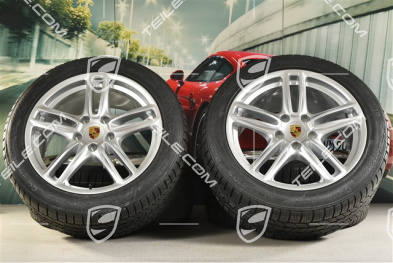 19" Panamera TURBO Winterräder Satz, Felgen 9J x 19 ET 60 + 10J x 19 ET61 + Winterreifen 255/45 R19 + 285/40 R19