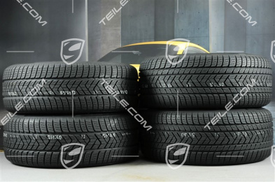 19-inch Cayenne S winter wheel set, rims 8,5J x 19 ET47 + 9,5J x 19 ET54 + NEW Pirelli winter tyres 255/55 R19 + 275/50 R19, with TPMS
