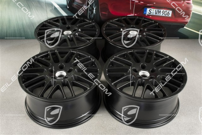 20" Komplet felg RS Spyder, 9J x 20 ET57, czarny satynowy półmat