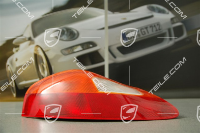 Lampa tylna, czerwony/żółty, L