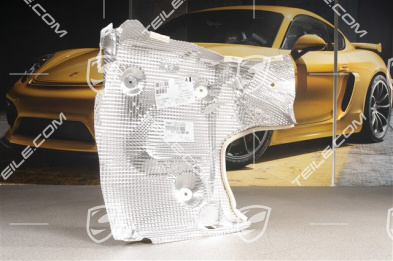 Retaining frame, incl. heat shield, GT3 / 911R, R