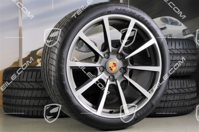 20" Sommerräder Satz Carrera Classic II, Felgen 8,5J x 20 ET51 + 11J x 20 ET52 + Reifen 245/35 ZR20 + 305/30 ZR20, ohne RDK-Sensoren
