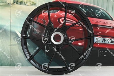 21-inch Carrera GTS lightweight alloy wheel rim, 11,5J x 21 ET67, black satin matt