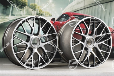 20-inch Wheels set Turbo S, central locking, 8,5J x 20 ET51 + 11J x 20 ET59