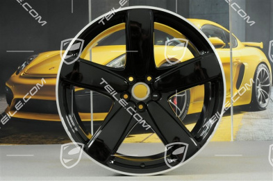 21" komplet felg Sport Classic, 9J x 21 ET26 + 10J x 21 ET19, czarne