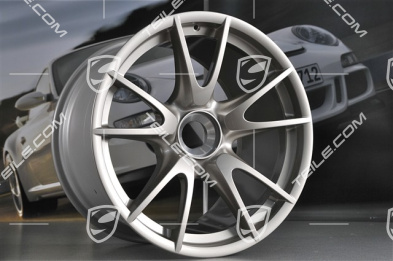 19" Felga GT2 RS / GT3 RS, centralnie mocowana, 12J x 19 ET48, biało-złoty metalik