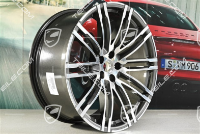 21-inch Turbo III alloy wheel rim, 10J x 21 ET19