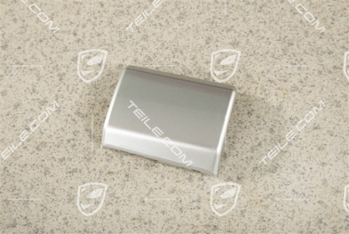 Dashboard / cup holder trim moulding, LHD, Galvano silver, L