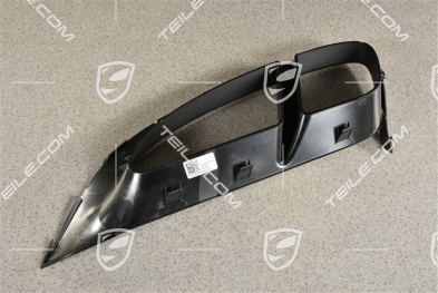 GT4, Blende für Lufteinlass, seitlich, Innen, Schwarz-matt, L