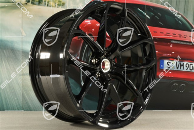 21-inch wheel rim "GT Design", 10J x 21 ET19, black high gloss