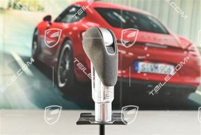 PDK-Schaltknauf, Alcantara, leicht beschädigt