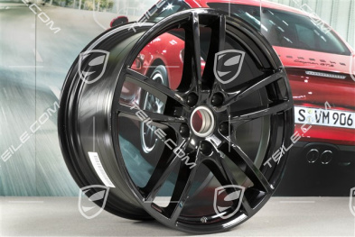 20" Felge Cayenne Sport, 10,5J x 20 ET55, schwarz hochglanz