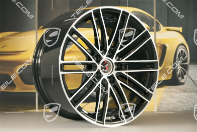 20" Felge 911 Turbo IV, 11,5J x 20 ET56, schwarz hochglanz