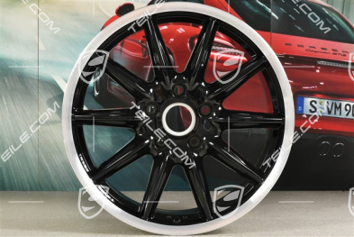 19" Felga "Carrera Sport", 8,5J x 19 ET55, czarny wysoki połysk
