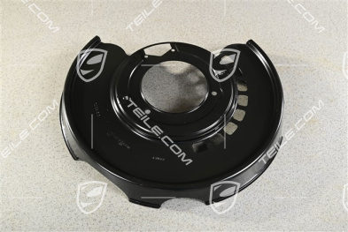 Rear axle disc brake protective plate, Turbo, L