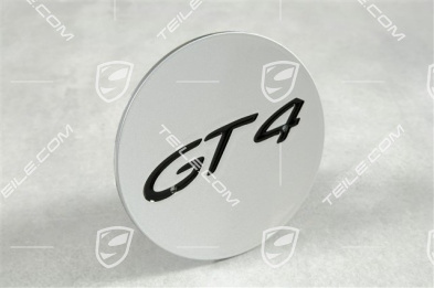 Radzierdeckel, GT4, Brilliantsilber
