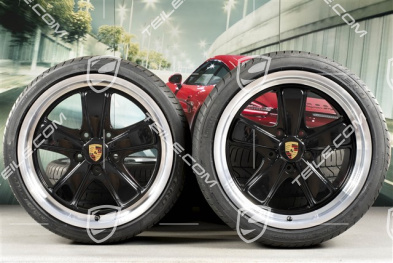 19" Komplet kół letnich "911 Sport Classic", felgi 8,5J x 19 ET55 + 11,5J x 19 ET67, opony letnie Michelin 235/35 ZR19 + 305/30 ZR19, czujniki ciśnienia RDK