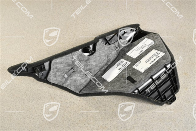 Hinter Kofferraumverkleidung, Schwarz, L