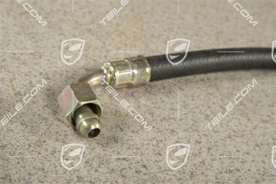 Fuel pressure accumulator line