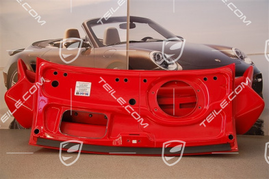GT3 Engine lid set incl. spoiler (wing), air scoop L+R, grille L+R, lip spoiler and all small pieces