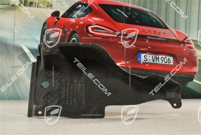 Underbody cover / protection, rear, R