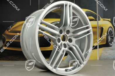 19" Felga Macan Design, 9J x 19 ET21, brylantowy srebrny