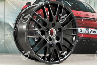 20-inch RS Spyder Design wheel, 9J x 20 ET57, black satin mat
