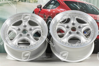 18" Carrera RS Felgensatz, Speedline, 8J x 18 ET52 + 10J x 18 ET65