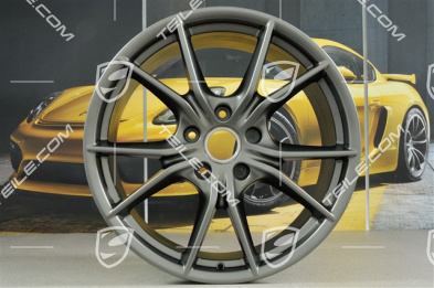20" Felge Carrera S (IV), 11J x 20 ET78, für den 991.2 C2/C2S / Winterbetrieb, Platinum-Seidenmatt